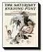 Skinny Dipping, c.1911 Stretched Canvas Poster Print by Joseph Christian Leyendecker, 13x16