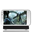 Wicked Chili Dockingstation f�r HTC Sensation XL Tischladestation, Cradle mit (mit extra Akkuladeschacht)