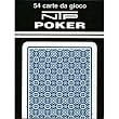 NTP Poker Long Life Standard Index Plastic Playing Cards (Blue)