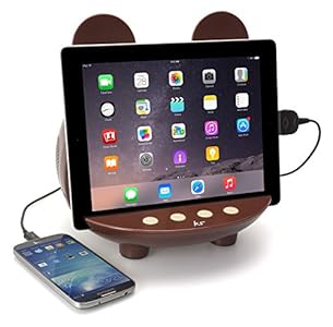 My Doodles by KitSound Kids Dock Universal Wireless tooth Speaker Stand promo