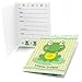 Froggy Frog Fill-in Party Invitations (8 count)