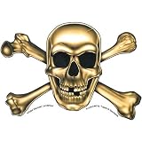 Cool Skull Sticker by Michael Landefeld