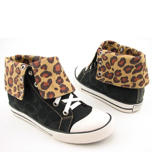 Coach Bonney Black Converse Style Sneakers