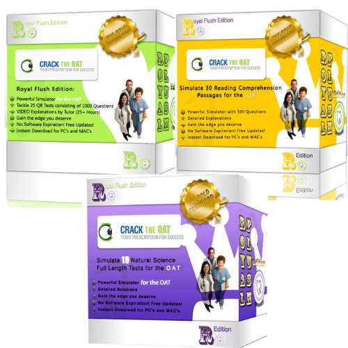 Crack the OAT Bundle Package for the Optometry Admission Test (2011-2012 Edition)