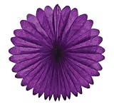 WeGlow International 19" Rice Paper Flower - Purple (3 pieces)