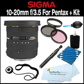 Sigma 10-20mm f 3.5 EX DC HSM ELD SLD Aspherical Super Wide Angle Lens for Pentax Digital SLR... by