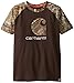 Carhartt Big Boys' Camo C Raglan Tee