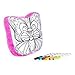 Zirrly's Tint N' Color Cartoon Pillow ,DIY Craft Kit,
