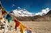 Wallmonkeys Peel and Stick Wall Decals - Buddhist Prayer Flags and Mount Everest - 36