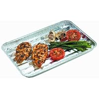 GrillPro 50426 Aluminum Foil Grilling Trays