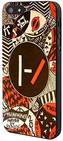 Twenty One Pilots Blurry Face Art iPhone 5 Case Hardplastic Frame Black Fit For iPhone 5 and iPhone 5s