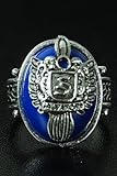 The Vampire Diaries Stefan Salvatore Crest Ring Silver-plated Alloy