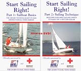 2 DVD Set - Start Sailing Right Part 1 and 2 - Learn to Sail - US Sailing Sanctioned