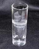 CIB Combat Infantry Badge Army 2 oz. Etched Shooter Shot Glass