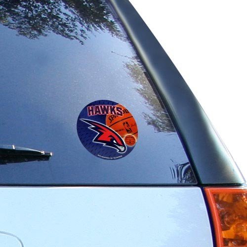 NBA Atlanta Hawks 4.5" Team Logo Round Vinyl Decal