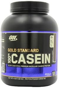 Optimum Nutrition 100% Casein Protein, Chocolate Supreme 4 Pound
