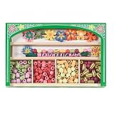 Melissa & Doug Flower Power Wooden Bead Set