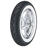 Dunlop D404 Whitewall Metric Cruiser Rear Tire