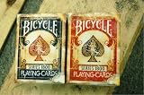 Bicycle 1800 Vintage Series Playing Cards by Ellusionist (RED)