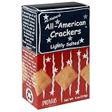 Partners All-American Crackers, Lightly Salted, 4-Ounce Boxes (Pack of 6)