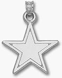 Dallas Cowboys Star 3/4 Pendant - Sterling Silver Jewelry