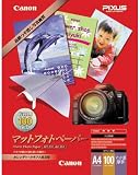 CANON マットフォトペーパー A4 100枚 MP-101A4100
