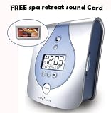 Sound Oasis Natural Sounds Therapy System and Alarm Clock With FREE Spa Retreat Sound Card