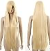 HealthTop Chobits Chii Long Flaxen Straight Blonde Brand New Heat Resistance Cosplay Wig Anime Show