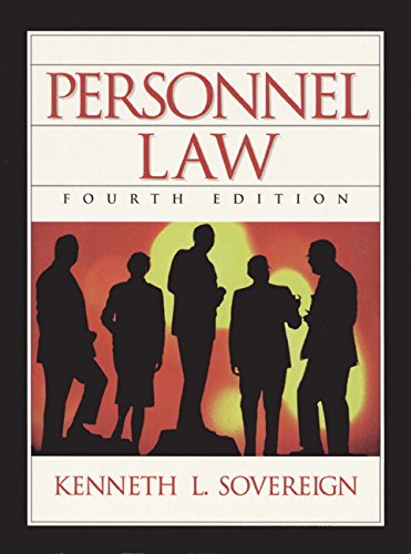 Personnel Law (4th Edition)