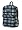 White/Black Pizzazz Plaid
