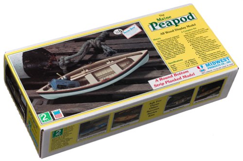 The Maine Peapod Ship Wooden Model Kit
