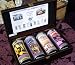 Chest of Collector Tea Tins