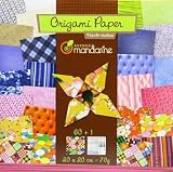 60 Blatt Origamipapier 20x20 cm Haute-couture