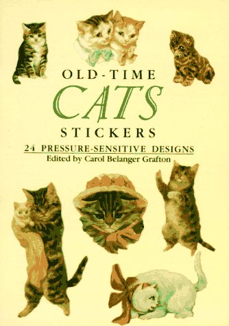 Old-Time Cats Stickers: 24 Pressure-Sensitive Designs (Pocket-Size Sticker Collections)