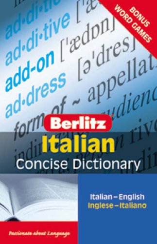 Berlitz Italian Concise Dictionary (Berlitz Concise Dictionary) (Italian Edition)