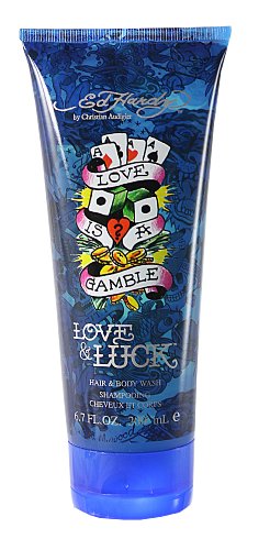 Ed Hardy Love & Luck Hair and Body Wash for Men, 6.7 fl oz