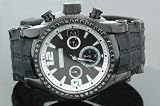 Jojino Mens Black Diamond Watch 2.00ct