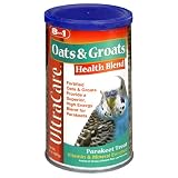 8in1 Parakeet Oats  Groats (Canister), 8-Ounce