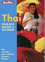 Thai Berlitz Phrase Book and Dictionary (Berlitz Phrase Books)