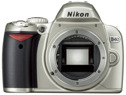 Nikon �f�W�^����჌�t�J���� D40 �V���o�[ �{�f�B�{�� D40S