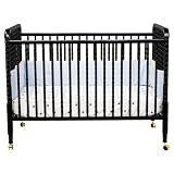 DaVinci Jenny Lind 3-in-1 Stationary Convertible Wood Crib in Ebony