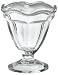 Anchor Hocking 4.5-Ounce Footed Sherbet Fountainware 12-Pack, Crystal Clear Glass