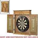 Viper Oak Parquet Dartboard Cabinet