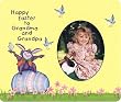 Happy-Easter-Grandma & Grandpa - Photo Magnet Frame