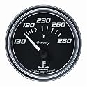 Equus 7232 Water Temperature Gauge - Black