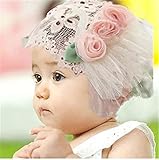 ヘアアクセサリー　子供用【髪飾り】【バンド】伸縮性がある　赤ちゃんに最適！ (A)