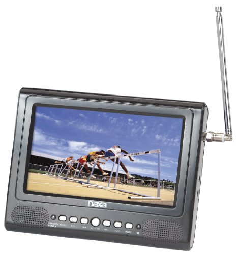 Naxa NT-7580 7 Widescreen Digital LCD Television with FM Radio and USB/SD/MMC Inputs