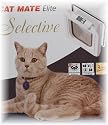 Cat Mate Elite Selective Cat Door Brown