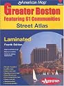 American Map Greater Boston Street Atlas: Featuring 61 Communities (Official Arrow Street Atlas)