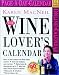 Book Wine Lover's Page-A-Day Calendar 2004 (Page-A-Day(r) Calendars)